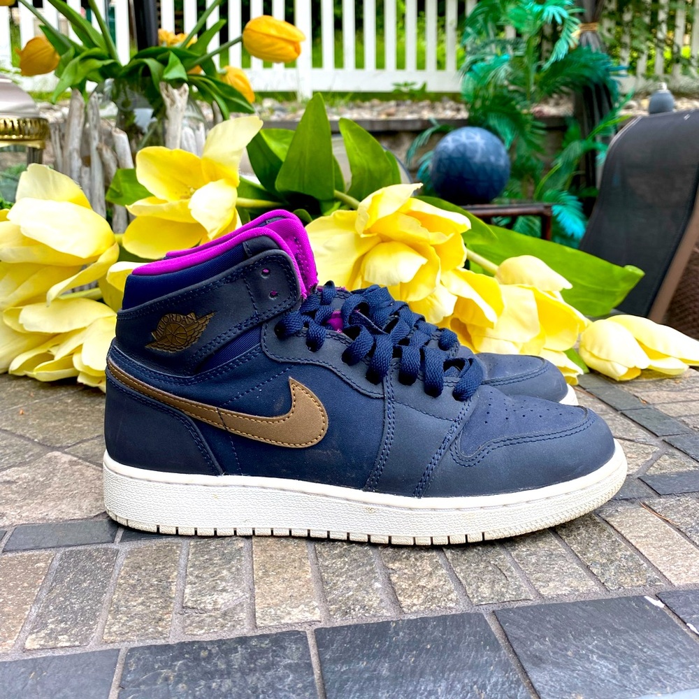 Nike Air Jordan 1 Retro High GG MAYA MOORE SZ 5Y - Picture 2 of 13